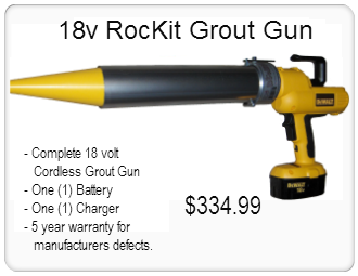 D18 Cordless Grout Gun